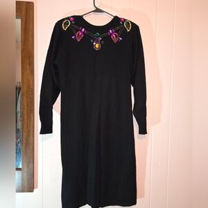 Vintage Plain Jane bejeweled dress by Sweet Baby Jane. Women's small